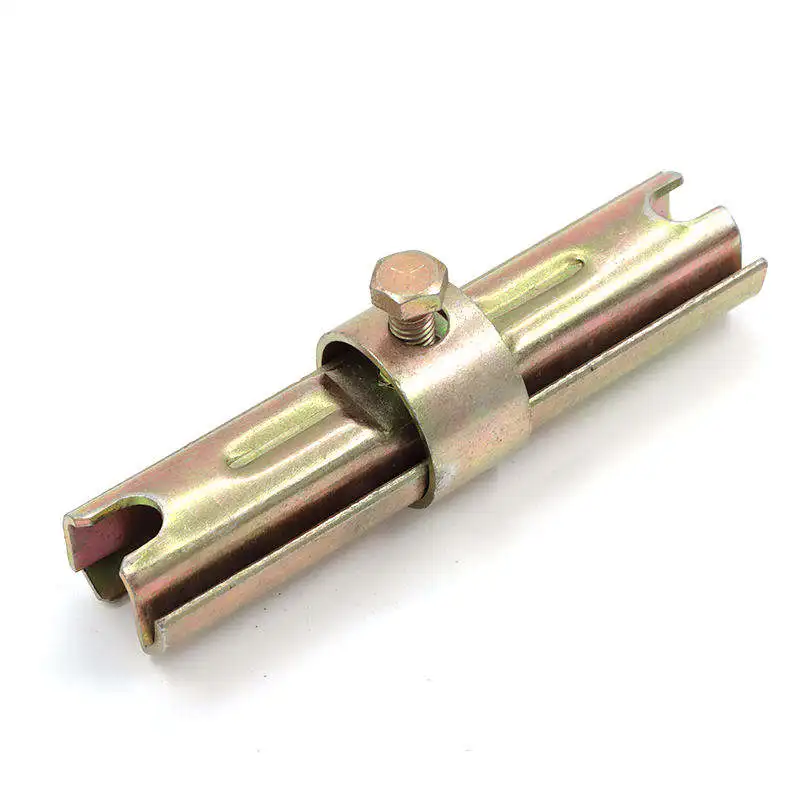 Light Weight Scaffolding Parts Steel Pipe Pressed joint coupler