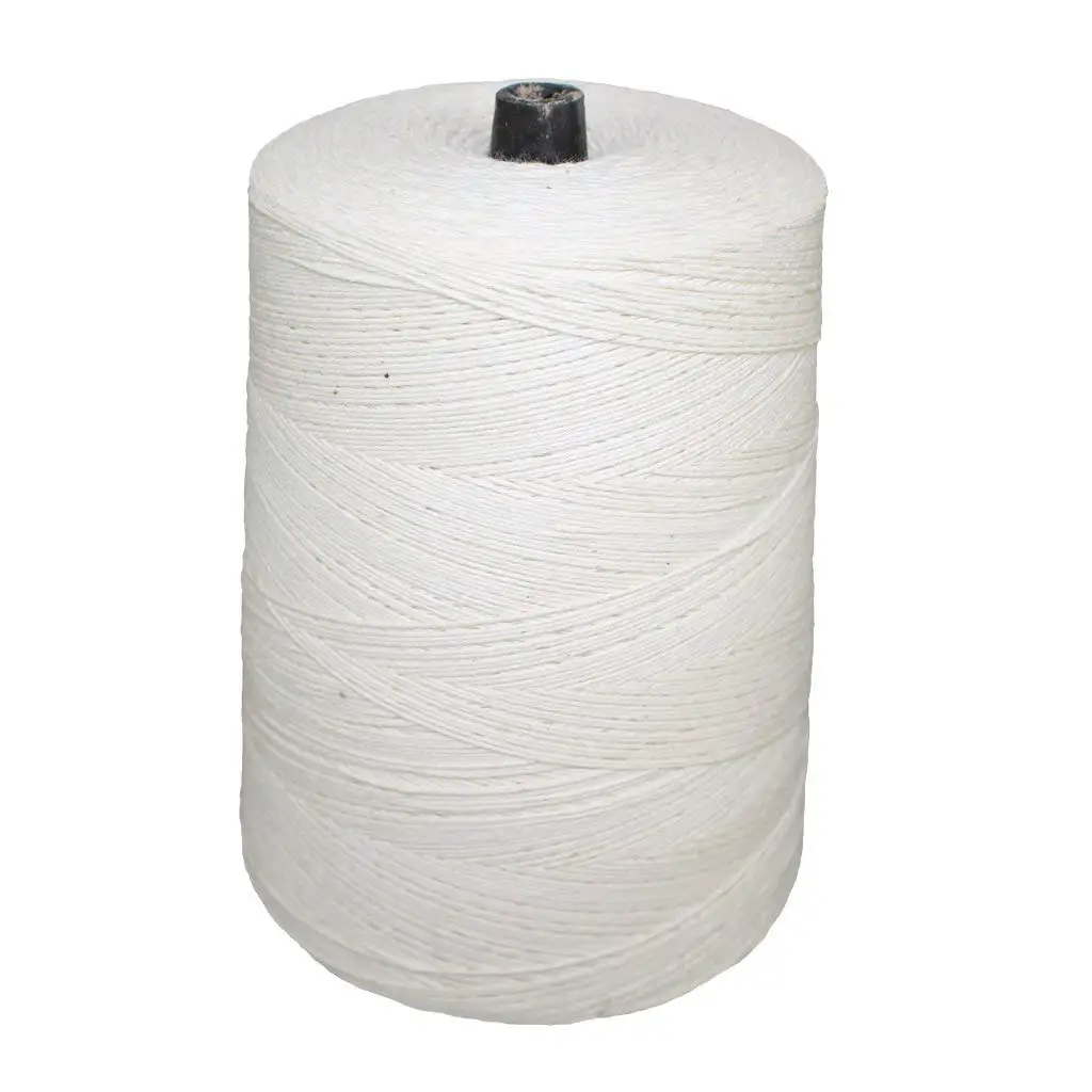 Premium 1LBS Seine Cotton Twine 454g for Tapestry and Rug Warping Yarn Packaged Ropes