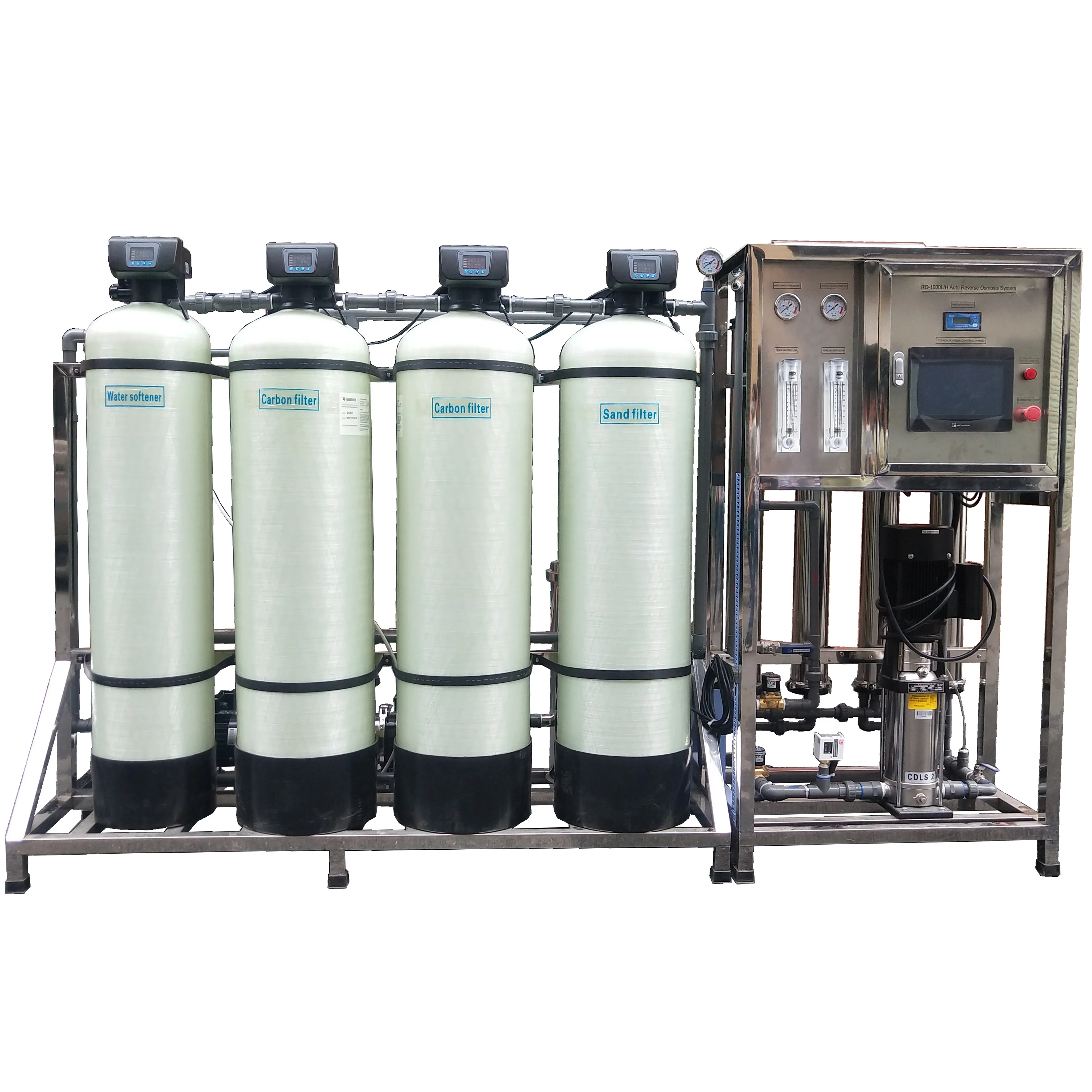 Автоматический ручной регулирующий клапан, портативная машина для очистки питьевой воды Ro