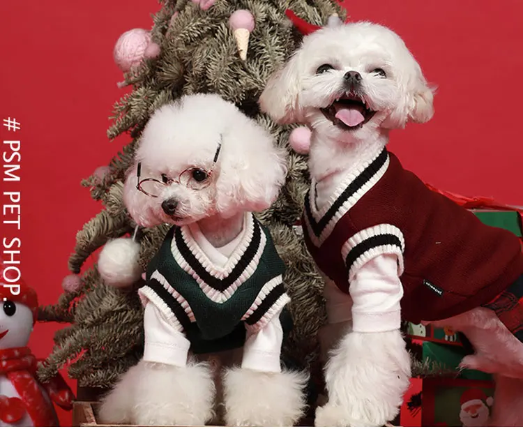 Wholesale Designer Classic Cable Knit Pet Dog Jumper Sweater Clothes