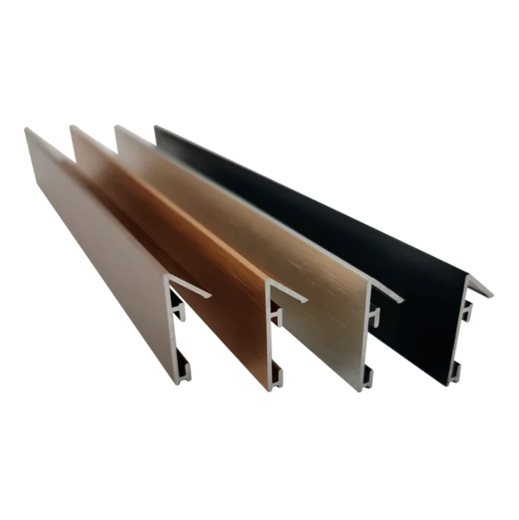 Processing custom aluminum profile photo frame picture mirror brushed frame wire drawing