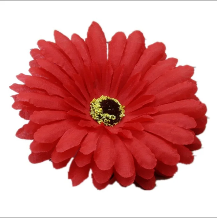 high quality silk gerbera daisy flower heads artificial flower heads