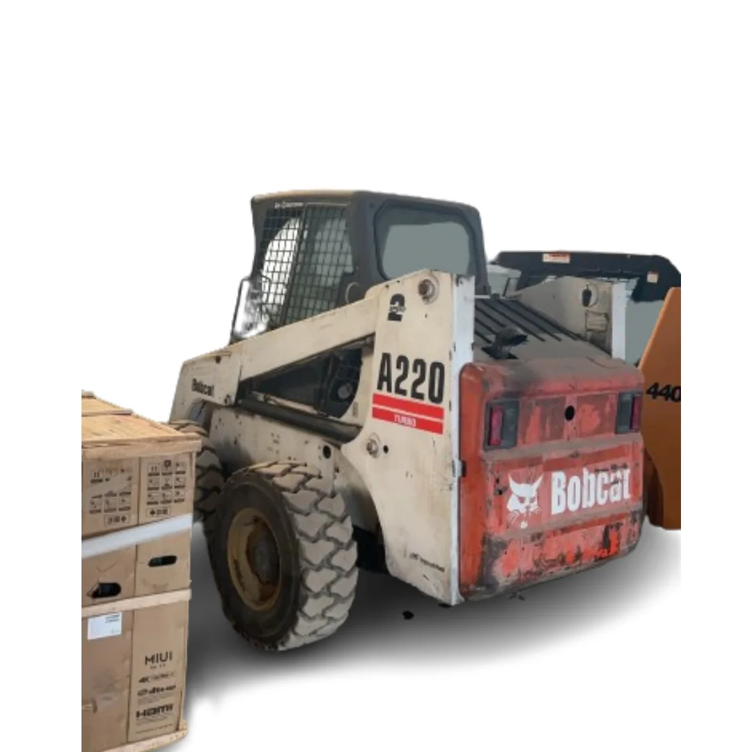Origin USA Used Bobcat Skid Steer Loader A220 Mini Bobcat Loader in Good Condition