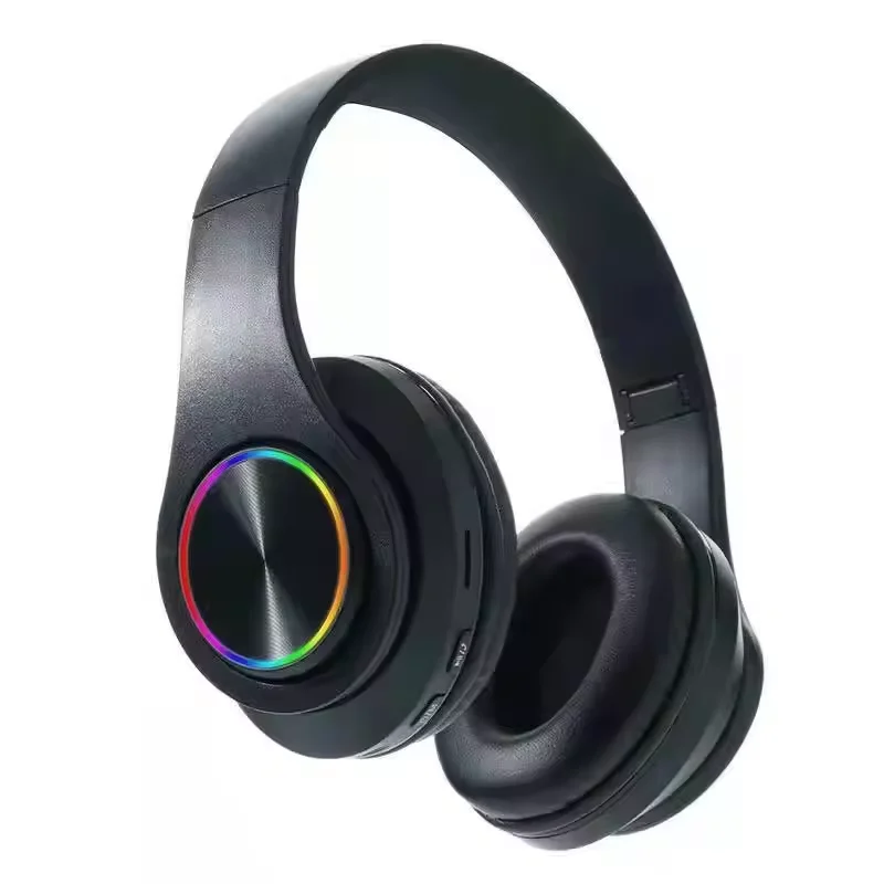 Высококачественные беспроводные складные накладные Игровые наушники BT5.4 40 мм большой Hi-Fi стерео звук прочный ANC для мобильного телефона