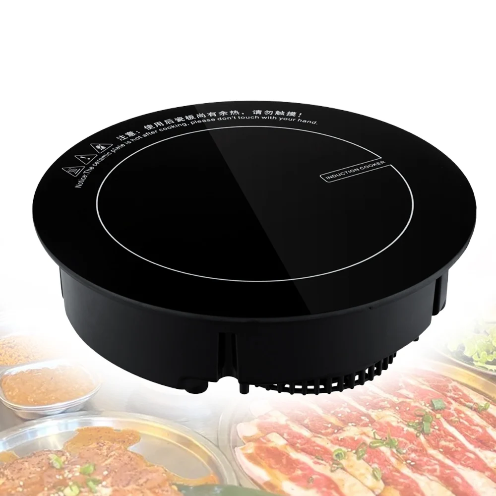 Zhuoyue 288X kitchen zhongshan electric induction stove hob burner hidden restaurant induction noodle cooker Electronic Cooker