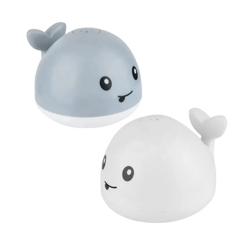 Электрический индукционный автоматический водный спрей для купания игрушка КИТ с мигающим светом