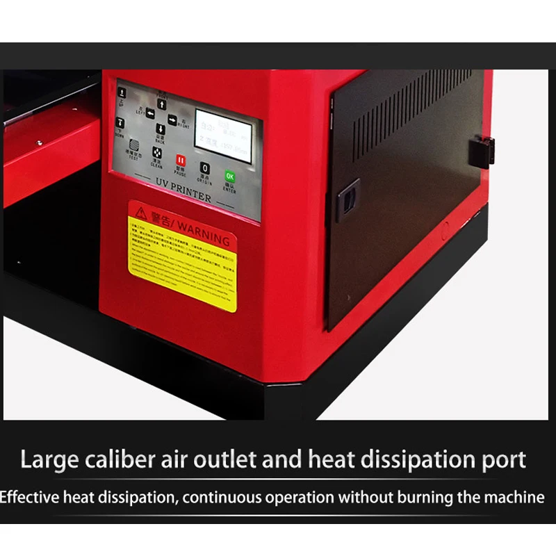Automatic A3 Flatbed Printer for Phone case Printing  Metal Uv Dtf Printer Print Heads Uv Dtf Printer for Uv Sticker Printing