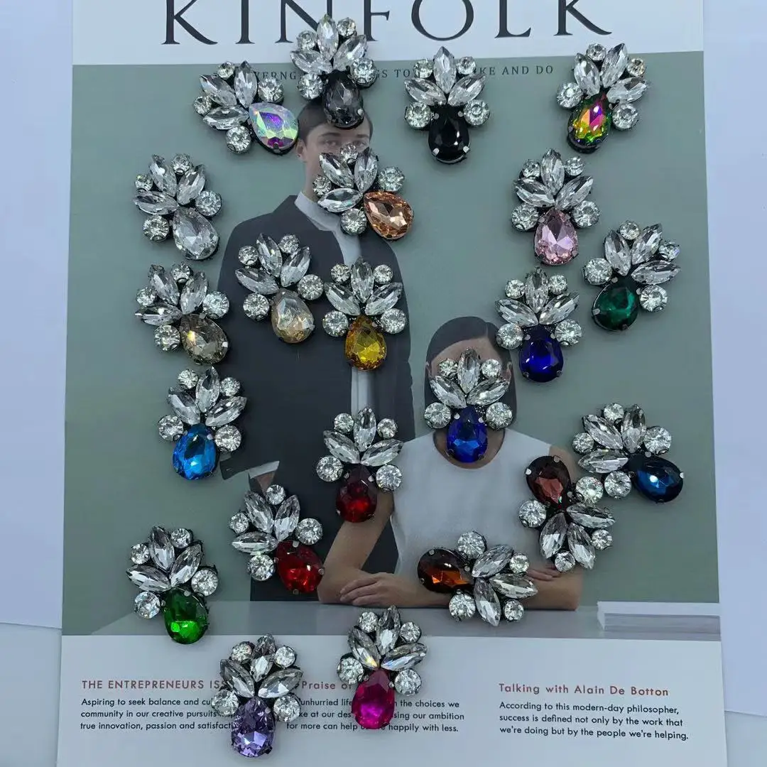 New Arrival Jackets Hats Shoes Crafts Insect Bee Appliques Beaded Rhinestones patch