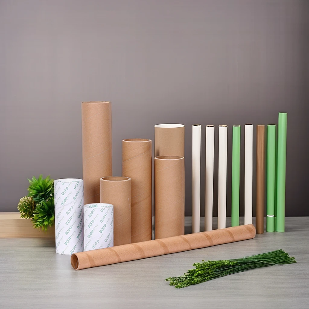 Оптовые тубусы из переработанного картона для почтовой рассылки формат А2 крафт-бумаги с возможностью индивидуализации рассыпчатой пудры и крема лица