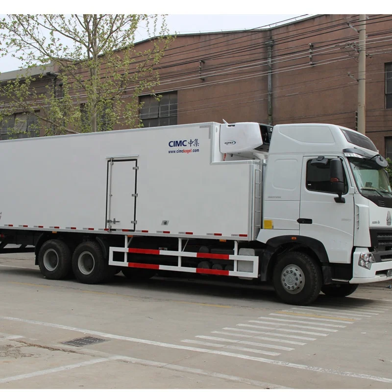 SINOTRUK HOWO A7 6X4 336HP 25T РЕФРИЖЕРАТОРНЫЙ грузовик модель ZZ1257N5847N1
