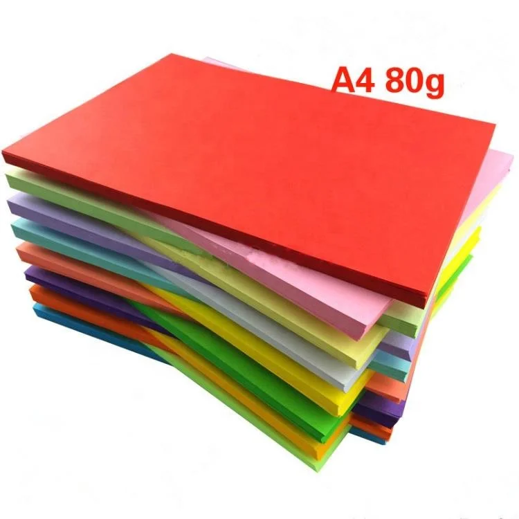 
Total 10 color A4 size 120gsm 150gsm 160gsm Color paper/Manila paper 