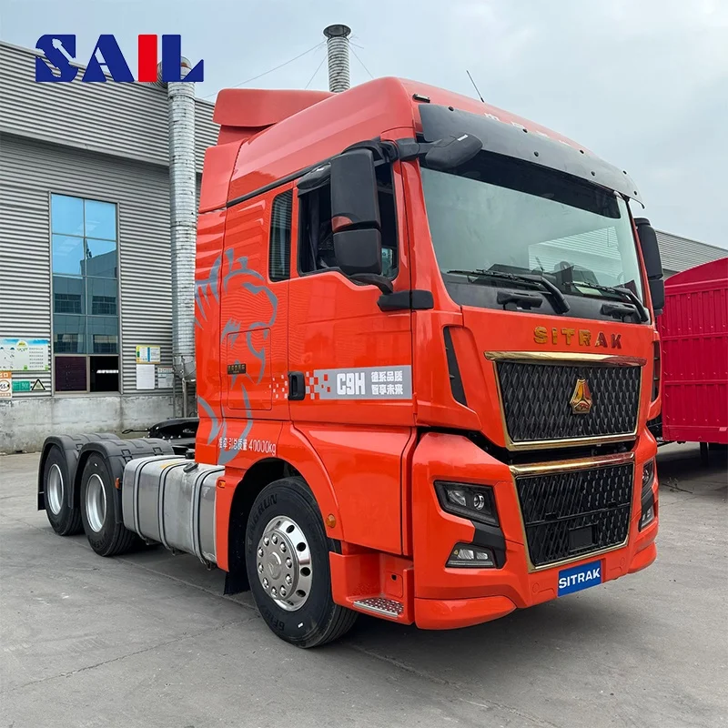 SAIL China 6X4 40 Ton Isuzu Howo Sinotruk Second Hand Used Container Trailer Dump Truck For Howo Trucks