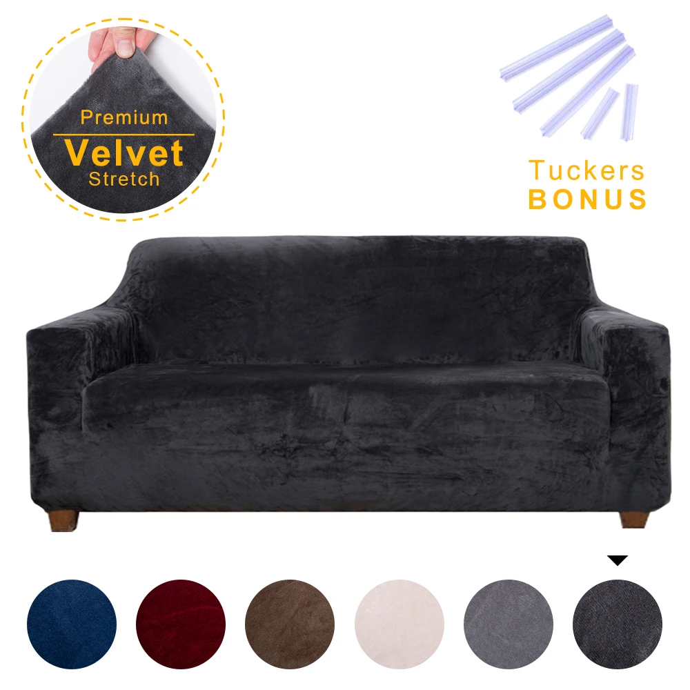 
Wholesale Furniture Protector Pet Dog Double Seat Minky Sofa Cover for Chair Gary 