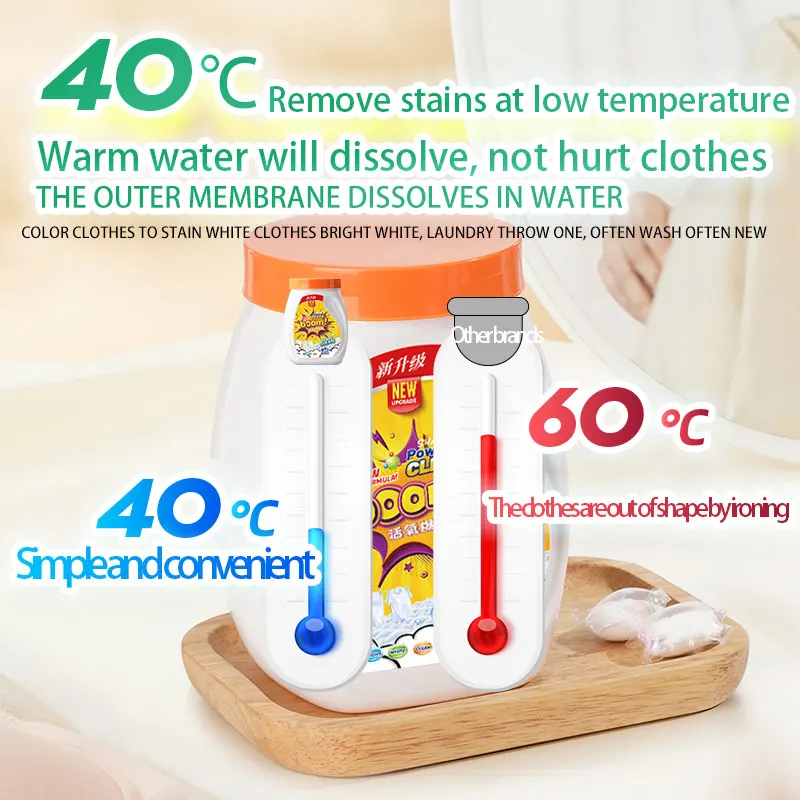 Universal Washing Powder private label laundry soap detergent powder Explosive salt