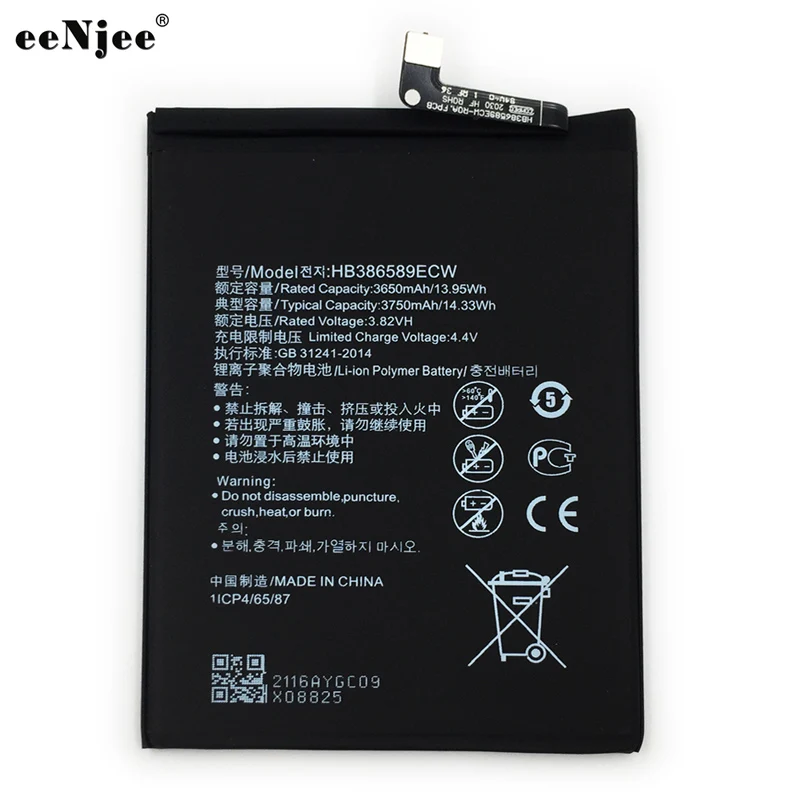 Replacement Phone Batteries HB396286ECW Battery For Huawei Honor 10 Lite Honor10 Lite Pour P Smart 2019