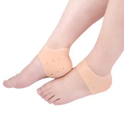 Feet Care Products Medical Cracked Heel Cushion Anti-slip Maintenance Foot Heel Protector Silicone