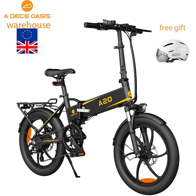 New ADO A20XE EU UK US CA warehouse e bicycle electric hybrid bike electric city bike folding bicycle mountain ebike road bike