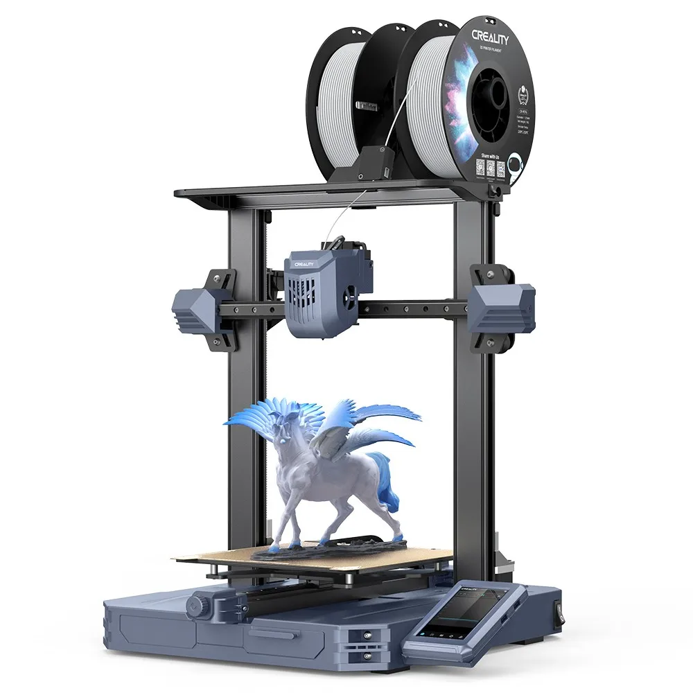 3D-принтер Creality CR 10 SE, автоматический выравнивание, максимальная скорость печати 600 мм/с, 4,3 сенсорный экран, 220*220*265 мм