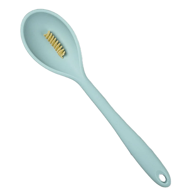 Factory Directly Supply Plastic Spoon Plastic Gram Spoon Silicone Restaurant Spoon with Long Handle