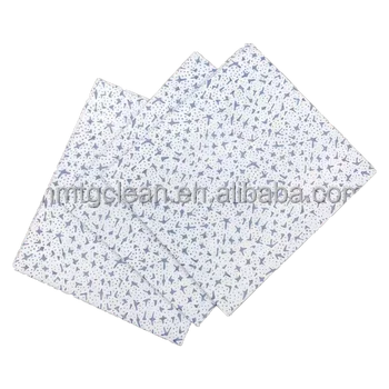 Meltblown Nonwoven Oil Absorbing Wipes Microfiber Printhead  Cloth Roll Industrial Cleaning Wipes