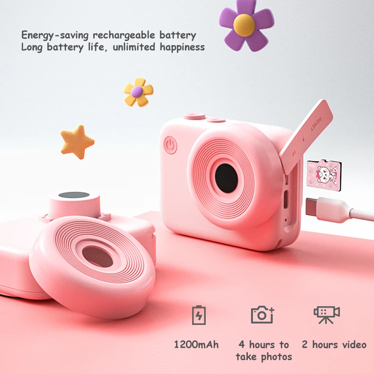 Product Direct Sales 2.4 Ips Hd Screen 1200Mah Battery Capacity Front And Rear Dual Camera 4K-Vlog Pocket
