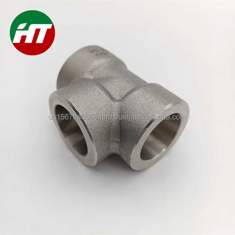 Astm A182 F55 F316l F44 F53 F304h Forged Steel Fitting 1 Threaded SW Elbow Bushings Tee Nipples