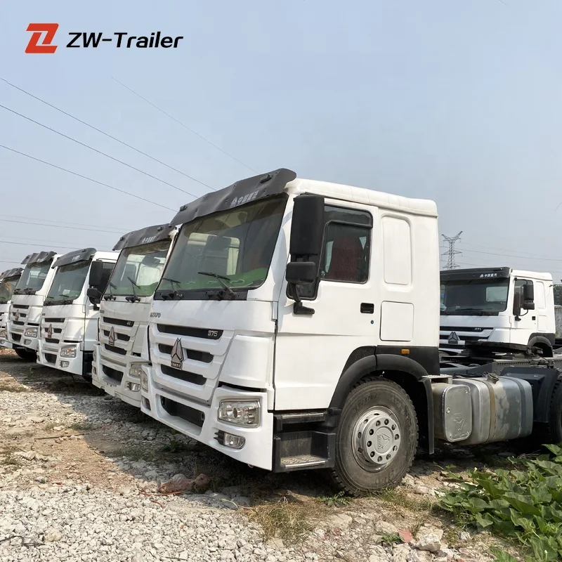  Купить старый б/у тракторный Грузовик Sinotruk 375hp 380hp 420hp Howo по