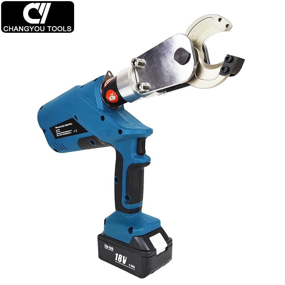 EZ-300/30C   2 in 1 battery powered hydraulic  tool  for cable Cutting and Crimping