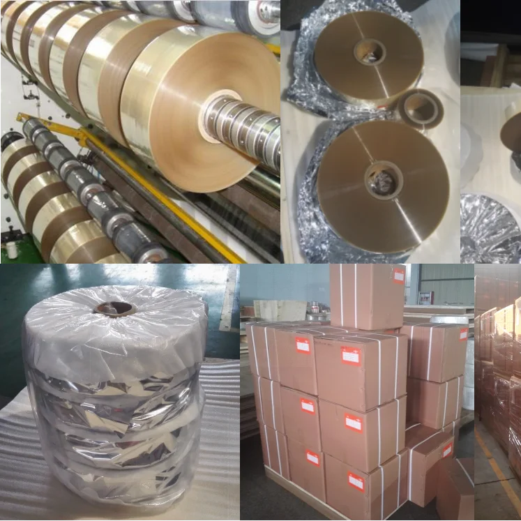 High perfomance roll transparent cellulose film paper