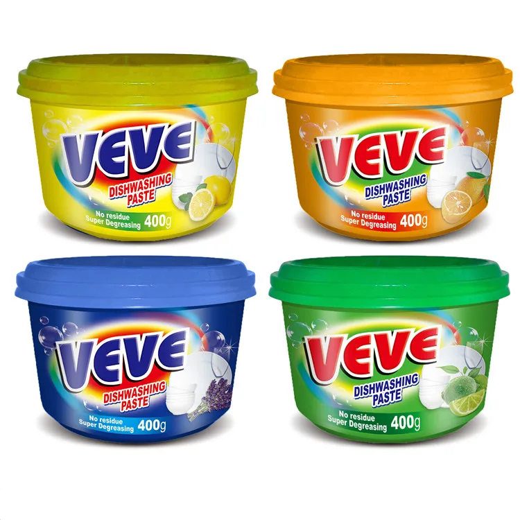Multi-purpose kitchen oven cleaner dishwashing paste detergent cream