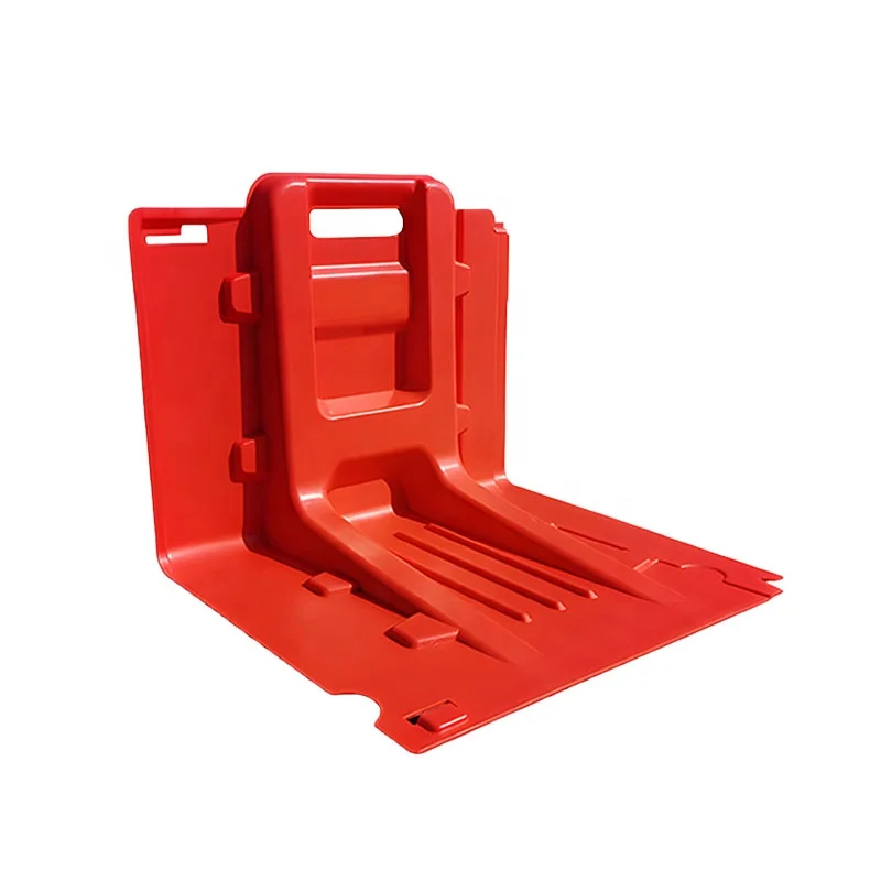 Waterproof ABS Flood-plastic-barrier 50 75cm Garage Door Removable Water Flood Protection Barrier L Shaped Plastic Flood Barrier