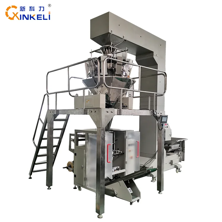 KL-520 разными наконечниками весы автоматического взвешивания машина для нарезания замороженного мяса курица упаковочная машина