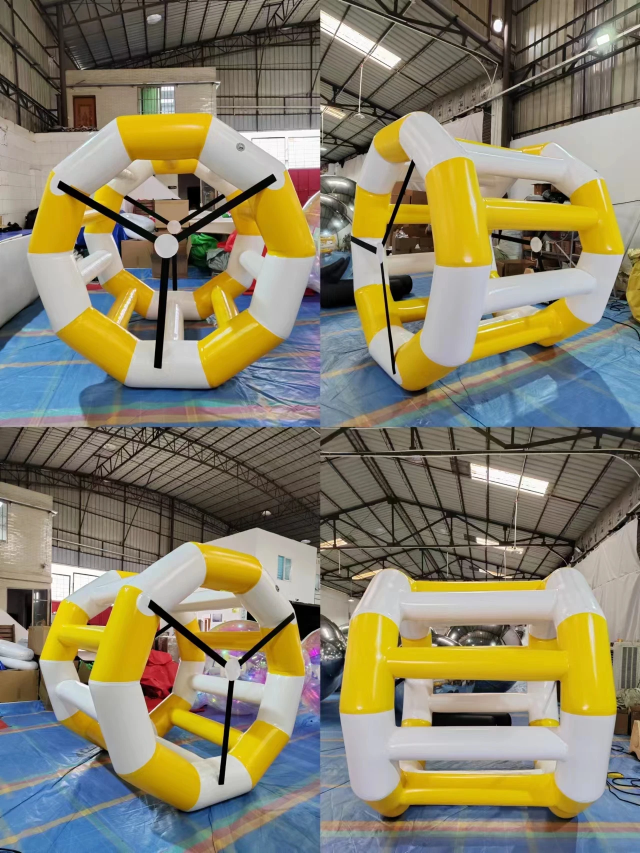 Water games for children and adults inflatable hamster roller Water walking roller floating sports