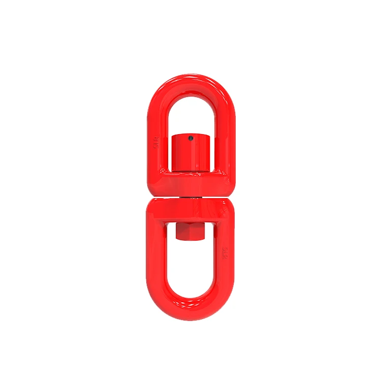 G80 swivel connecting link ring with bearing for lifting