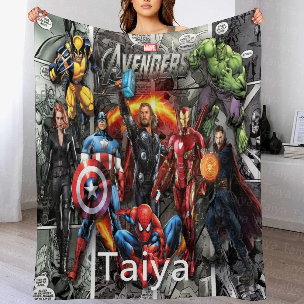 Custom cartoon anime cute Star Yo da baby Print Fleece Travel Flannel Throw Fashion kids Blanket