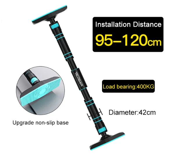 Custom exercise equipment wall mount indoor home gym door horizontal bar horizontal pull up bar