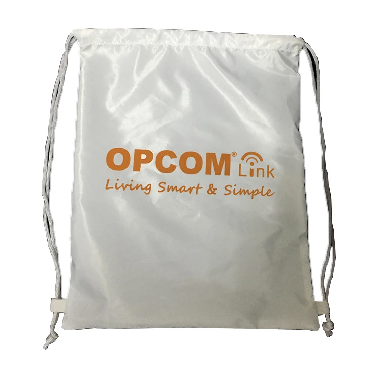 Nylon Waterproof Thicker Polyester Durable Cinch Bag Shoe Dust Drawstring Bags Promotional Gift Storage Drawstring Dust Backpack