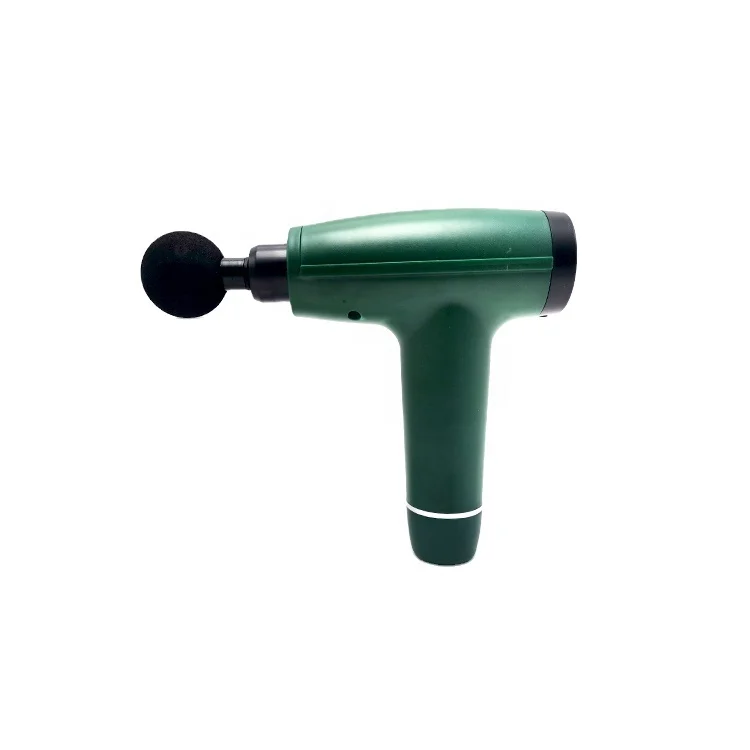 PX-20403(green)Factory Direct Sale Ready to Ship Low Sound 1800MAH Cheap Deep Tissue Fascia Gun, Massage Gun