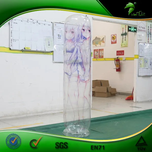 Hongyi Toys Customized Inflatable Clear Anime Inflatable SPH transparent Tube