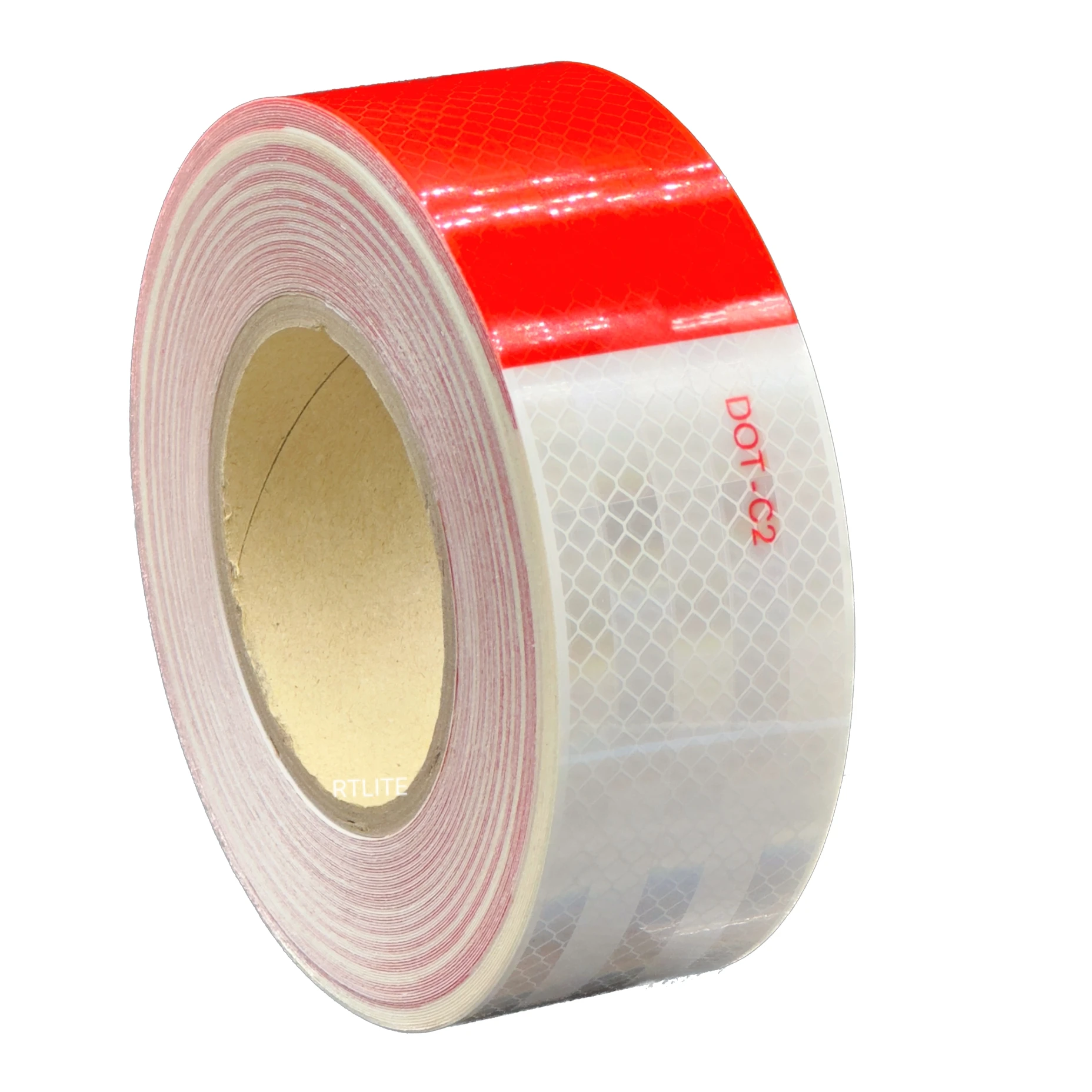 RTLITE красный + белый Светоотражающая Лента DOT-C2 транспортного средства