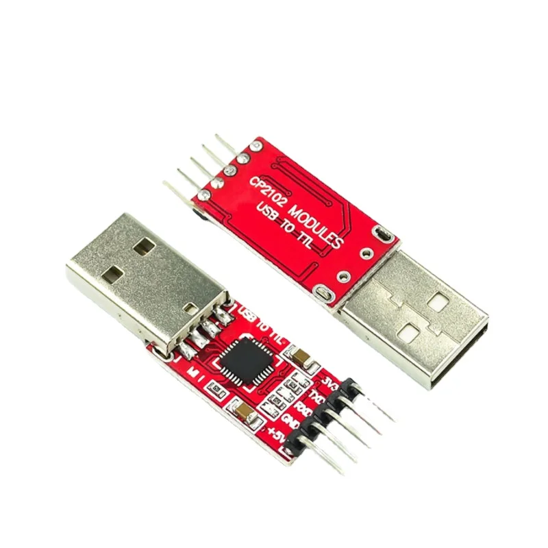 USB 2.0 to TTL 6Pin CP2102 Module Serial Port UART Module 5Pin Red CP2102 Module