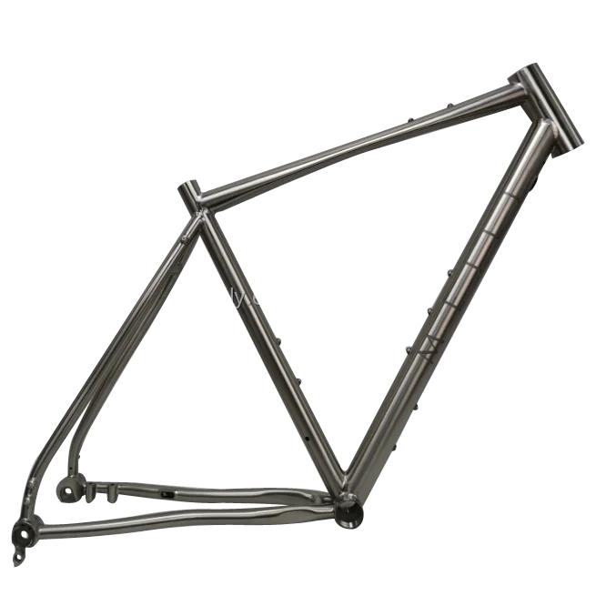 Newest titanium titanium cyclocross bicycle frame