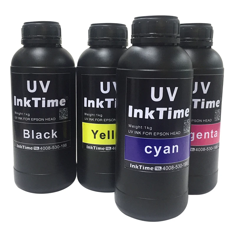 High Performance 1000Ml Soft Led  Uv Printing Ink For Both Hard Material And Soft Material.