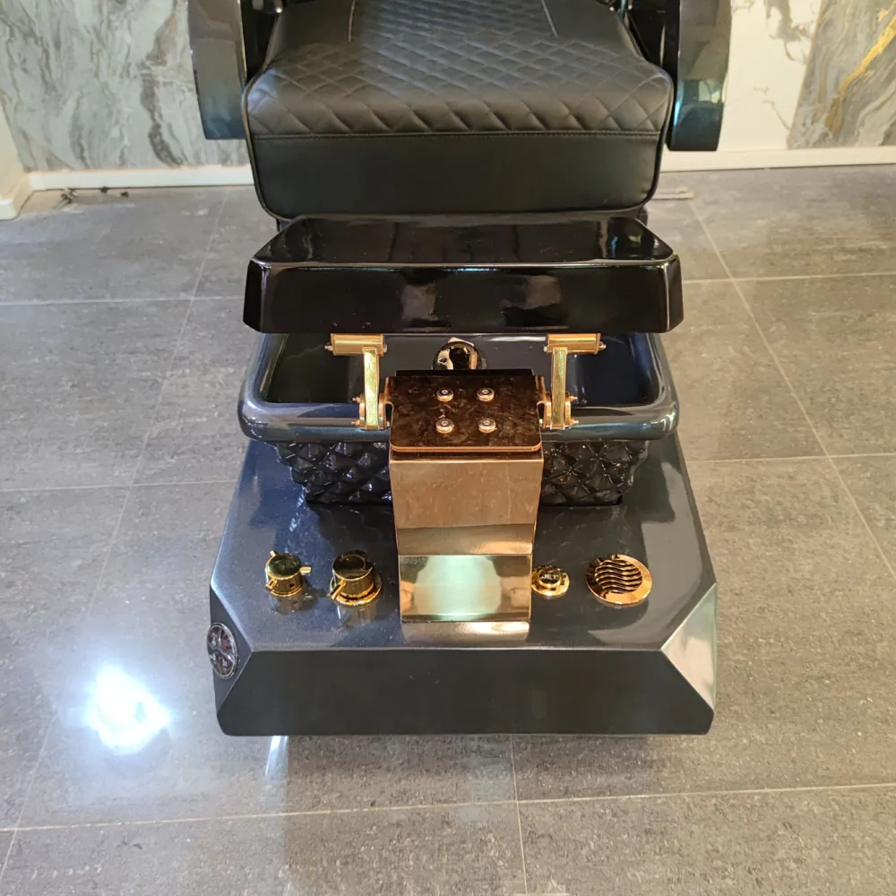 Bomacy Modern Nails Shop Equipment Beauty Salon Luxury Foot Spa Pedicure Chair Manicure Spa Chair With Massage