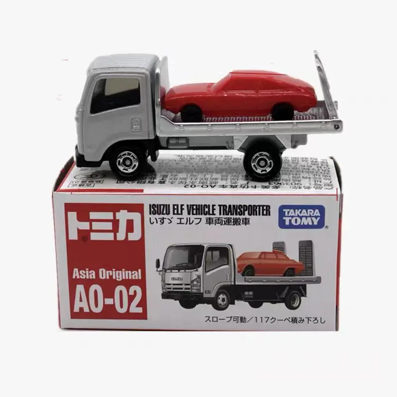 Die Cast Tomica Alloy Model Toy Car Boy Girl Gift 1/64 Scale Diecast Model Car Asian Fit Truck Carrier Vehicles Toys Kids
