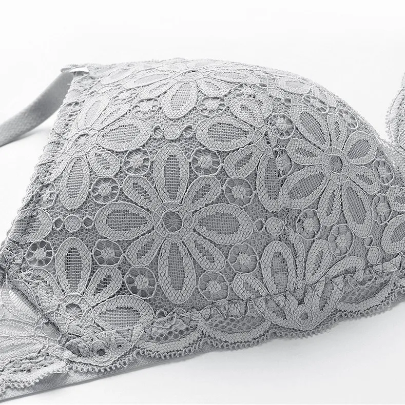 Without steel ring woman bra set comfortable lace underwear women gather a thin Sexy traceless bras exy bra penty new design