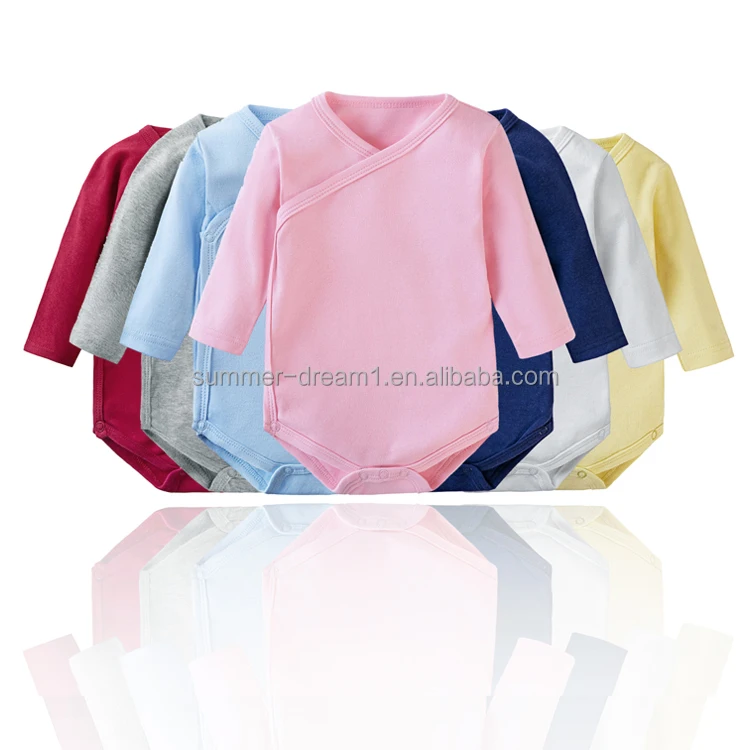 Factory long sleeve my first birthday baby onesie romper pajamas100% cotton newborn boy girl romper custom baby clothes