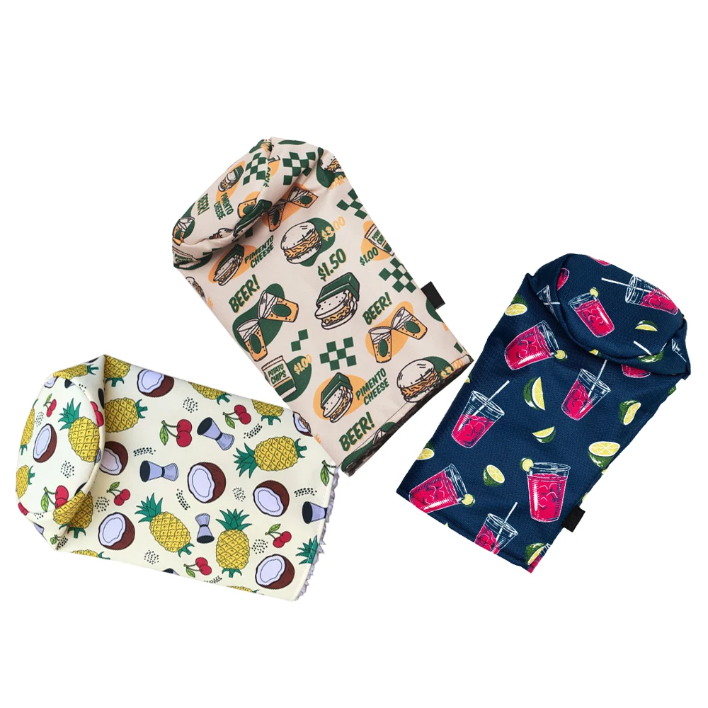 Manufacture China Golf Driver Club Cover Printed Waterproof Barrel Customized Golf Driver Head Cover