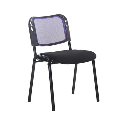Wholesale Metal Frame Mesh Stackable Office Chair Stackable Visitor Training Staff Meeting Room Visitor Chair
