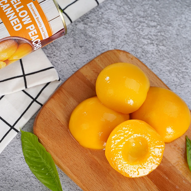 Canned yellow peach canned food stuff 425g/820g/2500g/3000g halve/slice/dice
